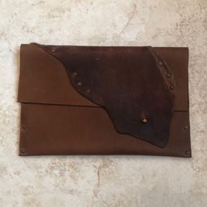Handmade Leather Clutch
